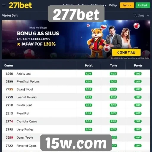 Comparativo de bônus e promoções no 277bet