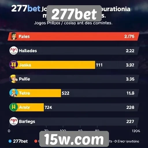 Estatísticas de jogos populares no 277bet